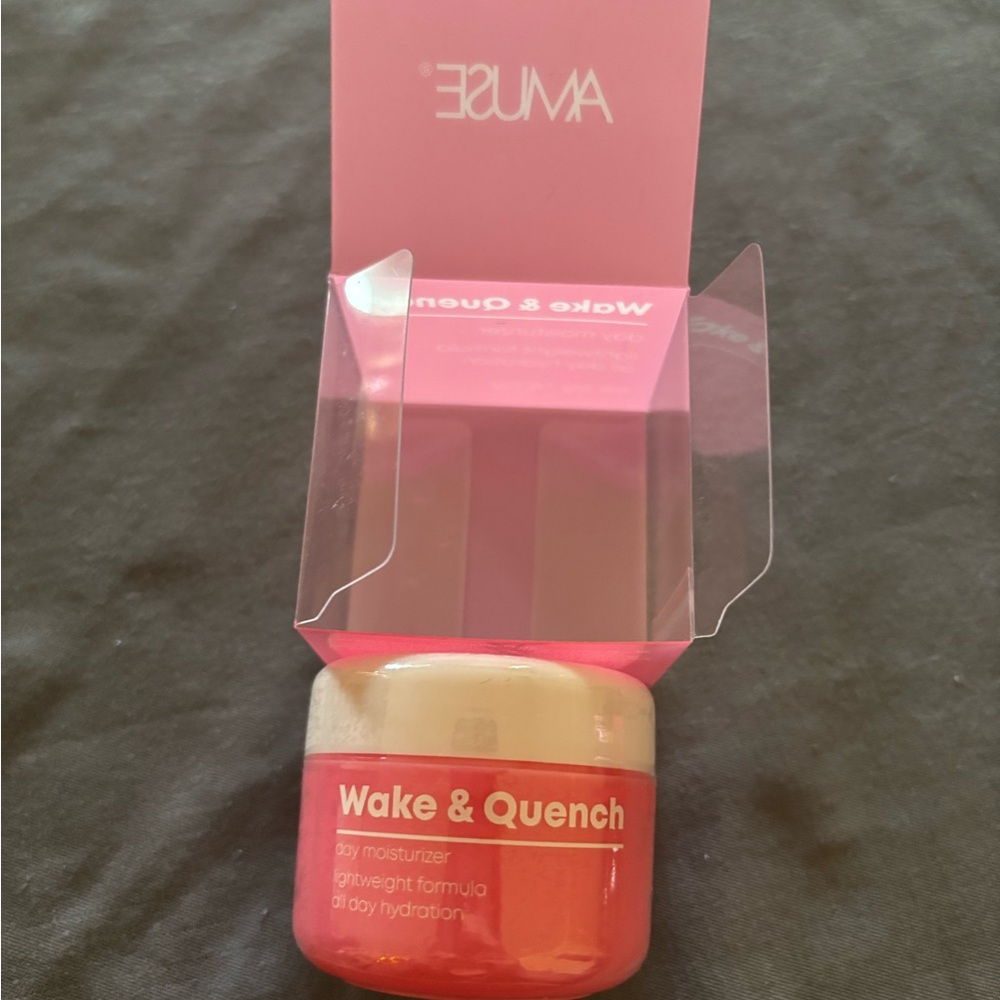 Amuse Society Wake & Quench Day Moisturizer - Pink and Cream